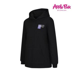 [애플핑크][겨울마감] 뒷판 나염 후드 기모티 (APK8O763GSB)