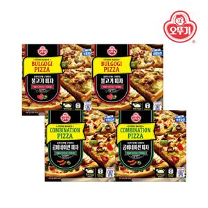 [오뚜기] 콤비네이션 피자 415g x 2개+불고기 피자 396g x 2개