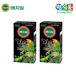 [베지밀]검은콩 두유 고칼슘 베지밀 190mlx72팩