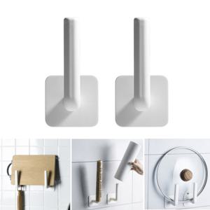 매직접착 다용도 스틱 후크걸이 5P / 키친타올걸이 홀더 거치대