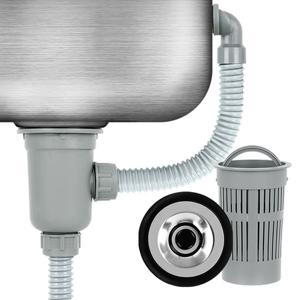 싱크통세트 1구 소 싱크대배수구 통 호스교체 배수관