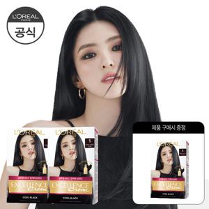 로레알파리 [2+1] 엑셀랑스 크림 염색약 11종 택1(+선택색상 본품1개)