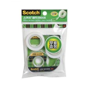 3M 매직테이프 디스펜서 104 리필2롤 3개
