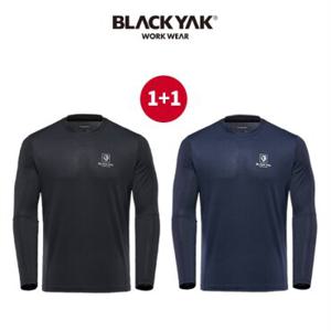 2개세트 블랙야크 남자 쿨링티셔츠 긴팔 여름 냉감 쿨티 P-MN