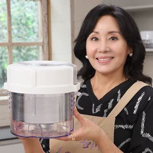 빅스텐 매직 짤순이 2.4L 1세트 대용량 야채 오이지 음식 탈수기 나물 두부 채소 홍여진 하이로