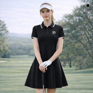 [GS단독][데니스골프] 26SS신상 여성 스윙핏 플레어 카라 원피스_NARMLOP384