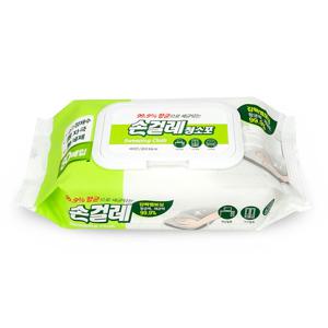 99.9%항균 손걸레청소포(80매 캡형) 청소물티슈 물걸레 얼룩제거