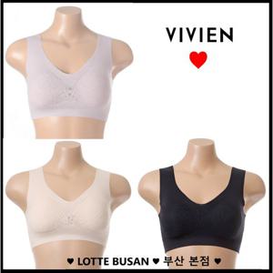 [비비안]무봉제 메쉬패드 노와이어 브라 3종택1 BR1730A