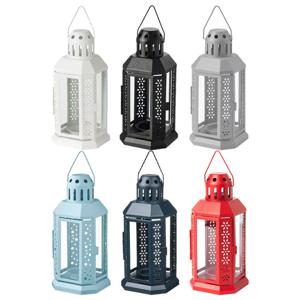 이케아 ENRUM 엔룸 미니양초실내외랜턴 22cm/캔들/티라이트/촛불