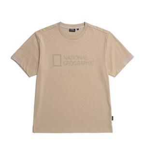 내셔널지오그래픽 N232UTS810 빅 로고 반팔 티셔츠 OAK