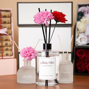 [쥬디니스] 디퓨저 500ml 카네이션 리드 유리병 세트