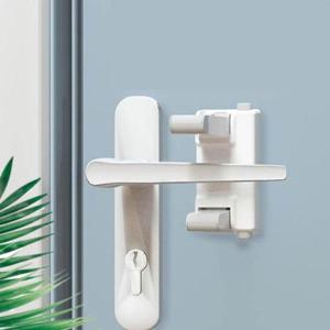 방문 안전잠금 도어락 이중잠금 문걸쇠 손잡이고정