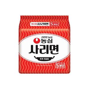 [농심] 사리면 멀티(5입) 2팩(총 10봉지)