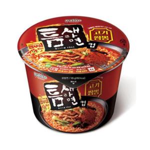 [팔도] 팔도 틈새라면 고기짬뽕 큰컵 105g 8개