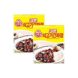 [오뚜기] 3분 쇠고기 간짜장 200g 12개