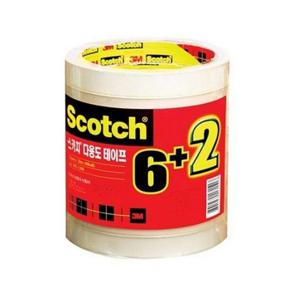3M 스카치 다용도 테이프 리필 502 8롤 12mmx20m (1개)