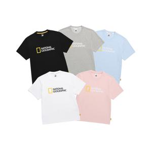 내셔널지오그래픽 N245UTS920 빅 로고 반팔 티셔츠 5종 택1