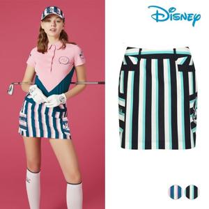 [디즈니골프] 여성 멀티 스트라이프 스커트 DJ2LCR033