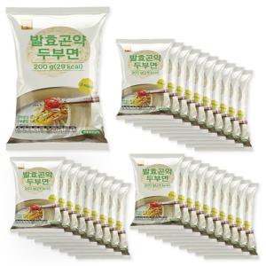 빼빼곤약 발효곤약두부면200g x 30팩 (100g당 14.5kcal)