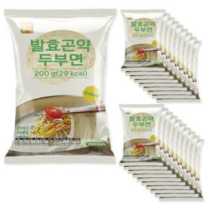 빼빼곤약 발효곤약두부면200g x 20팩 (100g당 14.5kcal)