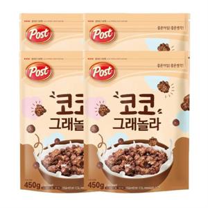 동서식품 포스트 코코 그래놀라 450g 4개