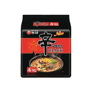 [농심] 농심 신라면 블랙 봉지라면 4개입 8팩 멀티팩