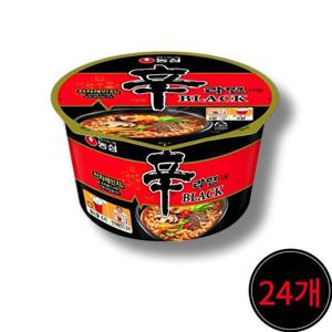 농심 신라면 블랙 컵라면 24개