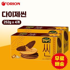 [오리온] 다이제씬(252gx4개)