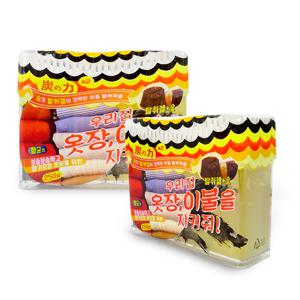 우리집 옷장이불을 지켜줘 탈취제(옷장이불장용 250g) 탈취겔 숯