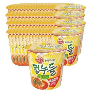 오뚜기 컵누들 매콤한맛 60개