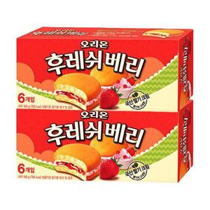 [오리온]오리온 후레쉬베리 168g 2개