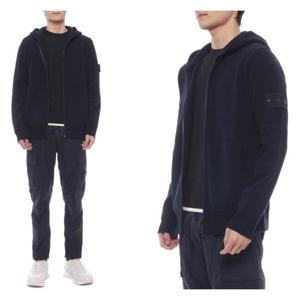 [스톤아일랜드]남성 고스트 피스 울 후드집업 (8115528FA V0020