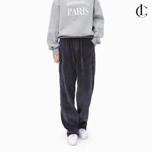 엘케이트 여자 밴딩팬츠 와이드핏 스판 겨울 긴바지 L45P005