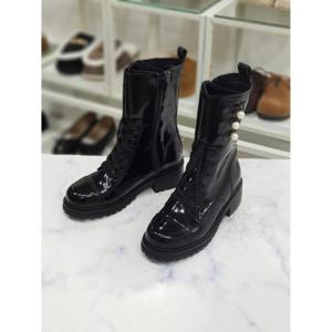 [한슈]한슈 세이브존07 진주장식 부츠 4.5cm HS691170cs (284390
