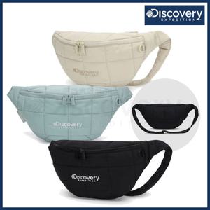 디스커버리 24년 신상/할인 남성/여성/공용 문리버 퀼팅라지힙색/빅사이즈힙백/캐주얼커플가방 DXMIA DXHS3524N
