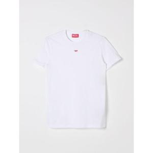 키즈 디젤 티셔츠 J022370GRAI K100 White
