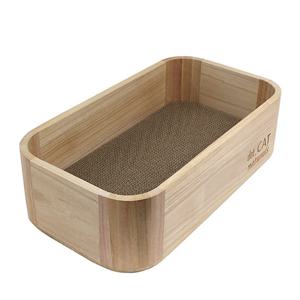 도트캣 내추럴 오동나무 박스 스크래쳐