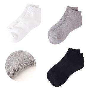 남자 이중파일 스포츠양말 단목(무지) 1켤레