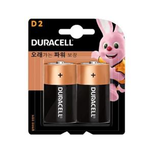 듀라셀 알카라인 건전지 대 DM LR20 1.5V 2개입 조(1개입)