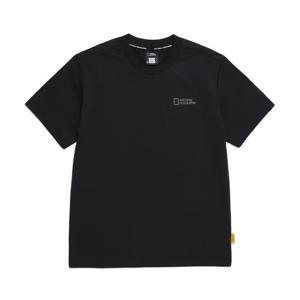 [GS단독] 내셔널지오그래픽 N252UTS990 COOL MAX 베이직핏 반팔 티셔츠 CARBON BLAC