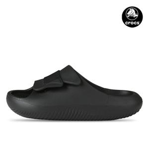 크록스 멜로우 럭스 리커버리 슬라이드 슬리퍼 209413-001