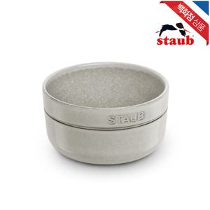 [스타우브]세라믹 미듐 보울 화이트 트러플 12cm 공기 찬기 (ST40508-032)