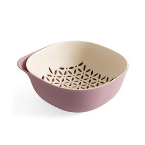 파스텔 과일채반 세척바구니 1P 퍼플 소쿠리 바구니 채망 플라스틱바구니 바스켓 야채바구니 과일바구니 채