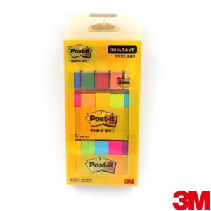 3M 포스트잇 플래그 알뜰팩 670-683 종이 필름 메모지 포스트잇 컬러메모 컬러메모지 컬러포스트잇 칼라메