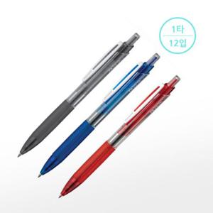 (모나미) 유성펜 FX ZETA(1.0mm 1타-12개입) 제타볼펜 볼펜류 사무볼펜 문구볼펜 부드러운볼펜 선명한볼펜