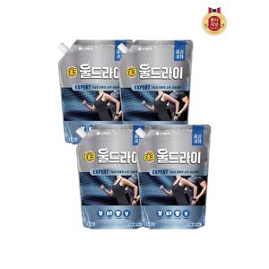 [테크]테크 울드라이 중성세제 액스퍼트 리필 1.3L x 4개