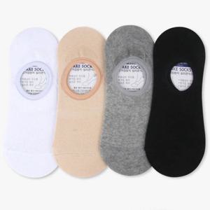 여성 벗겨지지 않는 편안한 국산 페이크 삭스