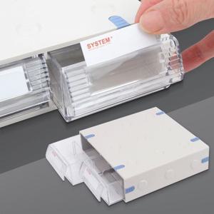 시스맥스 2칸 멀티박스 소형 다용도정리함 소품보관함 다용도정리함 아크릴정리함 화장품정리대 소품정리함