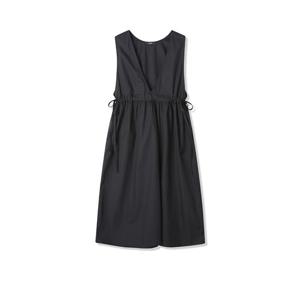 [애드호크]여성 슬리브리스 브이넥 원피스 HB5OP51-2_DJ