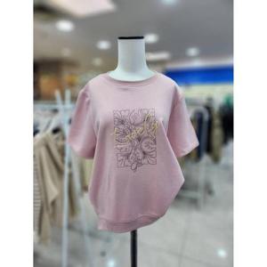 스테파니 세이브존08 러블리 라운드 반팔티 A25TS5204